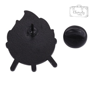 Metalowa Przypinka Grill Grilujemy Ogień Grill Time Pin