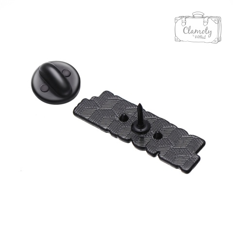 Metalowa Przypinka Dont Tell Me To Smile Text Pin