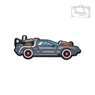 Metalowa Przypinka Powrót Do Przyszłości DeLorean Auto Car FIlm Pin