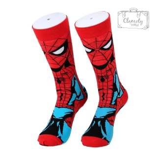 Skarpetki Skarpety Długie Bawełniane Spider-Man Marvel Comics Spider 39-44