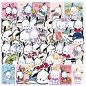 Zestaw Naklejek Wlepki StickerBomb Piesek Pochacco Hello Kitty N428