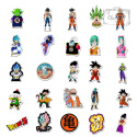 Zestaw Naklejek Wlepki StickerBomb Anime Dragon Ball Z Manga Goku N438