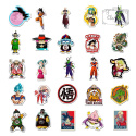 Zestaw Naklejek Wlepki StickerBomb Anime Dragon Ball Z Manga Goku N438