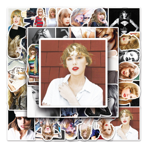 Zestaw Naklejek Wlepki StickerBomb Taylor Swift Singer Piosenkarka N425