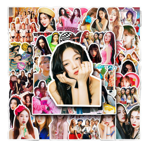 Zestaw Naklejek Wlepki StickerBomb Korean Red Velvet K-pop Music Band N453