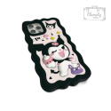 Etui Case Obudowa Do Iphone 13/14/15 Czarny Gumowy Kuromi