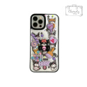 Etui Case Obudowa Iphone 14 Pro Czarno Fioletowy Kuromi