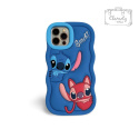 Etui Case Obudowa Iphone 13/14/15 Niebieski Stitch Angie