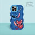 Etui Case Obudowa Iphone 13/14/15 Niebieski Stitch Angie