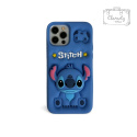 Etui Case Obudowa Iphone 11 Niebieski Gumowy Stitch Ring