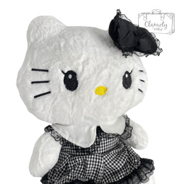 Maskotka Pluszowa Pluszak Hello Kitty Czarna Sukienka 40cm