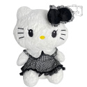 Maskotka Pluszowa Pluszak Hello Kitty Czarna Sukienka 40cm