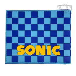 Portfel Rozkładany Sonic The Hedgehog Niebieski Szachownica