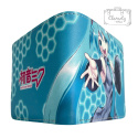 Portfel Rozkładany Hatsune Miku Anime Niebieski Ekoskóra 2