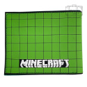 Portfel Rozkładany Minecraft Creeper Gumowy Zielony