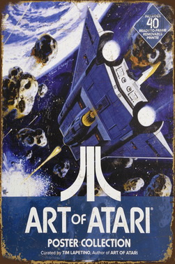 Tablica Ozdobna Blacha 20x30 cm Art Of Atari Retro Vintage