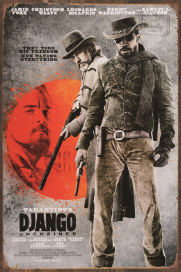 Tablica Ozdobna Blacha 20x30 cm Django Movie Film Retro Vintage