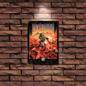 Tablica Ozdobna Blacha 20x30 cm Doom Eternal Retro Vintage