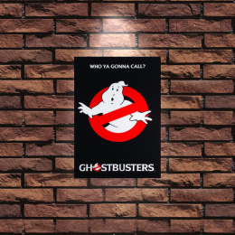 Tablica Ozdobna Blacha 20x30 cm Ghostbusters Film Movie Retro Vintage