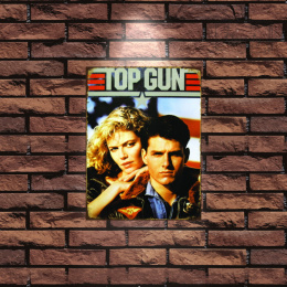 Tablica Ozdobna Blacha 20x30 cm Movie Film Top Gun Retro Vintage