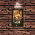 Tablica Ozdobna Blacha 20x30 cm Star Wars Nowa Nadzieja IV Retro Vintage