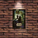 Tablica Ozdobna Blacha 20x30 cm Star Wars Powrót Jedi VI Retro Vintage