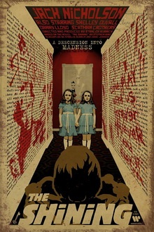Tablica Ozdobna Blacha 20x30 cm The Shining Lśnienie Movie Retro Vintage