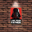 Tablica Ozdobna Blacha 20x30 cm Vader Your Father Retro Vintage