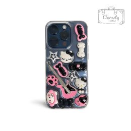 Etui Case Obudowa Do Iphone 14 Pro Hello Kitty Rożowo Biała