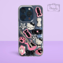 Etui Case Obudowa Do Iphone 14 Pro Hello Kitty Rożowo Biała