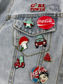 Metalowa Przypinka Invader Zim Omg Pin