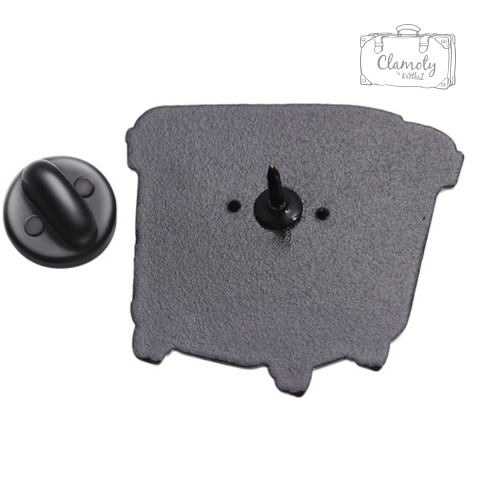 Metalowa Przypinka Ekspres Kawa You Can't Pour From An Empty Cup Pin