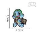 Metalowa Przypinka Pokemon Squirtle The Legend Of Zelda Pin