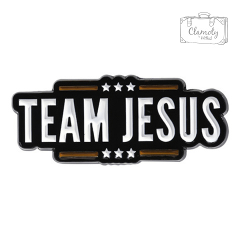 Metalowa Przypinka Jesus Team Pin