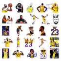 Zestaw Naklejek Wlepki StickerBomb Koszykarz James Lebron Lakers N586