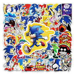 Zestaw Naklejek Wlepki StickerBomb Bajka Gra Sonic the Hedgehog N529