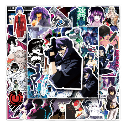 Zestaw Naklejek Wlepki StickerBomb Ghost in the Shell Anime N570