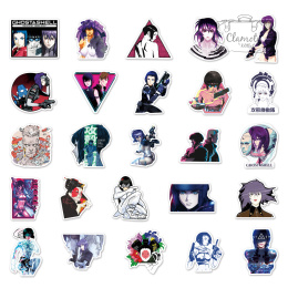 Zestaw Naklejek Wlepki StickerBomb Ghost in the Shell Anime N570