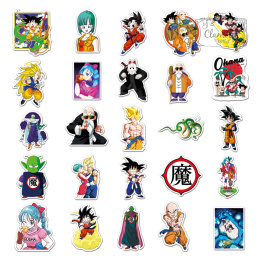 Zestaw Naklejek Wlepki StickerBomb Dragon Ball Japan Anime Bajka N542