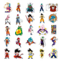 Zestaw Naklejek Wlepki StickerBomb Dragon Ball Japan Anime Bajka N542