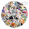 Zestaw Naklejek Wlepki StickerBomb Serial The Office Best Boss N582