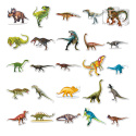 Zestaw Naklejek Wlepki StickerBomb Dinozaury Dinosaurs Dinosaurs N500