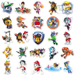 Zestaw Naklejek Wlepki StickerBomb Psi Patrol Bajka Paw Patrol N527