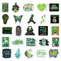 Zestaw Naklejek Wlepki StickerBomb Go Green Color Zielony Kolor N567