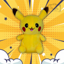 Maskotka Włochata Duża Pluszak Pikachu Pokemon Anime Żółta 50Cm