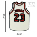 Metalowa Przypinka Koszulka Jordan Koszykówka Basketball Pin