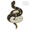 Metalowa Przypinka Mistyczny Wąż Gwiazdozbiór Mystic Snake Pin