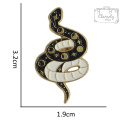 Metalowa Przypinka Mistyczny Wąż Gwiazdozbiór Mystic Snake Pin