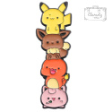 Metalowa Przypinka Postacie Pokemon Pikachu Eevee Charizard Jiggly Pin