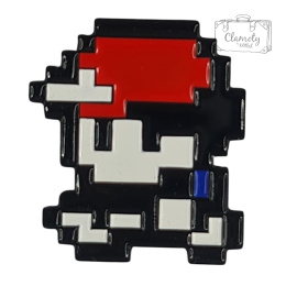 Metalowa Przypinka Mario Bros Gameboy Gra Komputerowa Pin